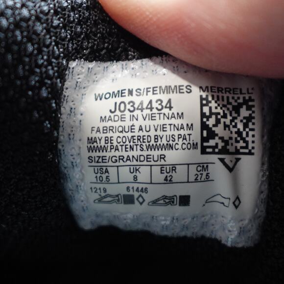 Merrell Shoes Womens 10.5 Rock Bluestone Siren Edge 3 Hiking J034434 Flaws - Picture 10 of 13